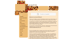 Desktop Screenshot of lostlakervpark.com